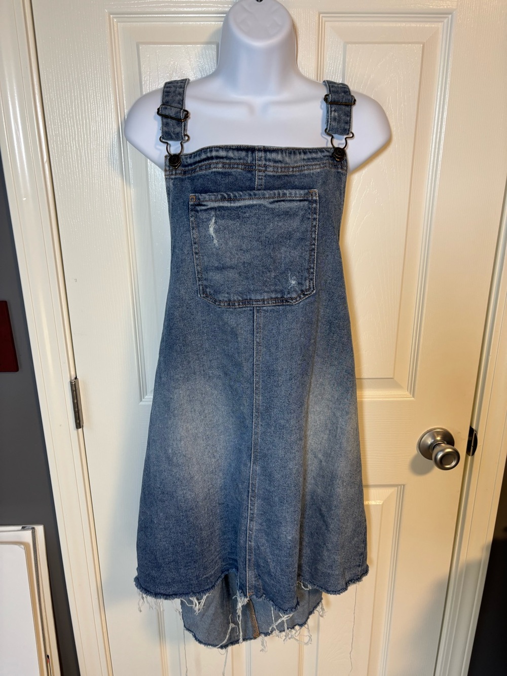 Wild Fable blue denim dress with straps, size XXL
